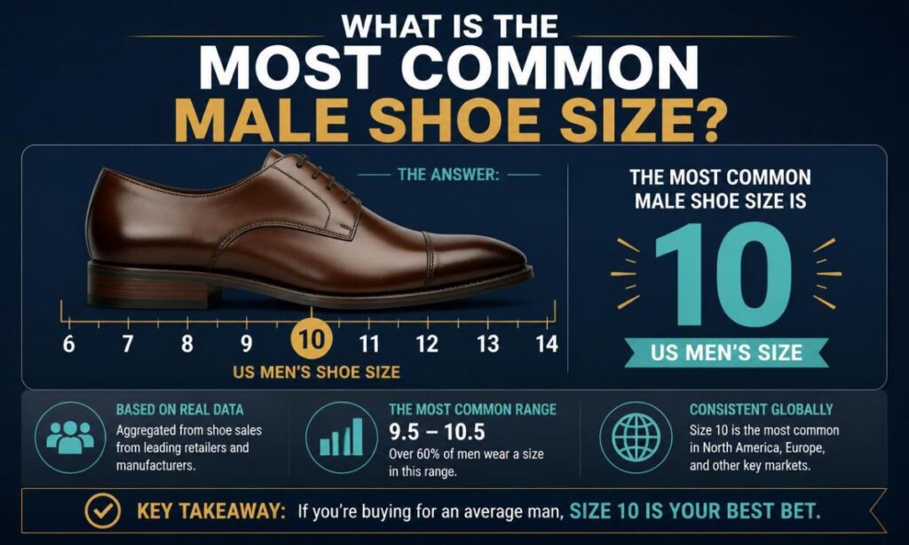 what-is-the-most-common-male-shoe-size