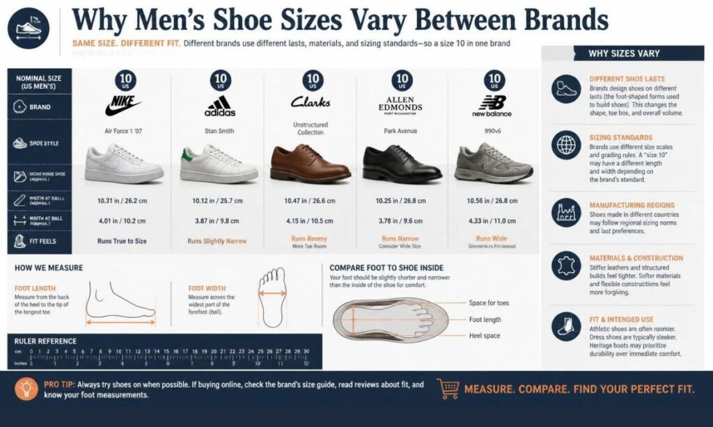 why-mens-shoe-sizes-vary-between-brands