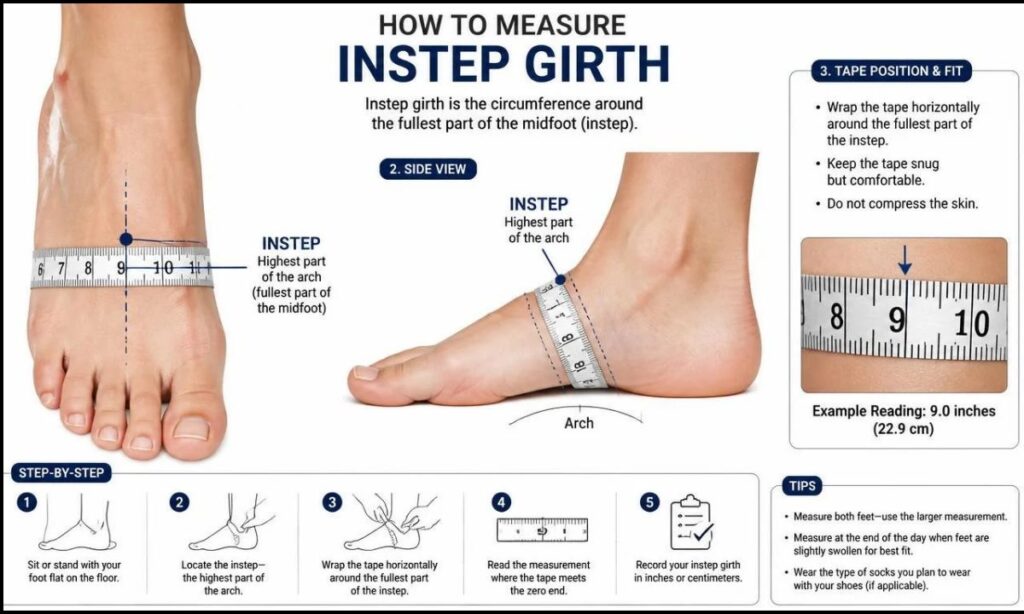 how-to-measure-instep-girth